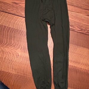 Men's Olive green Long Underwear
